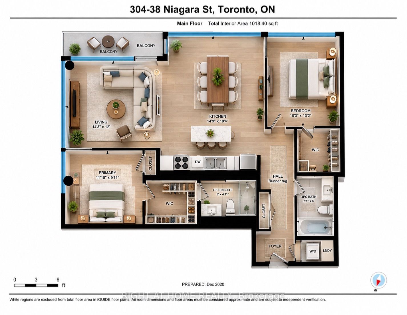 Unit 304 - 38 Niagara Street, Toronto 3